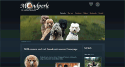 Desktop Screenshot of grosspudel-koenigspudel.at